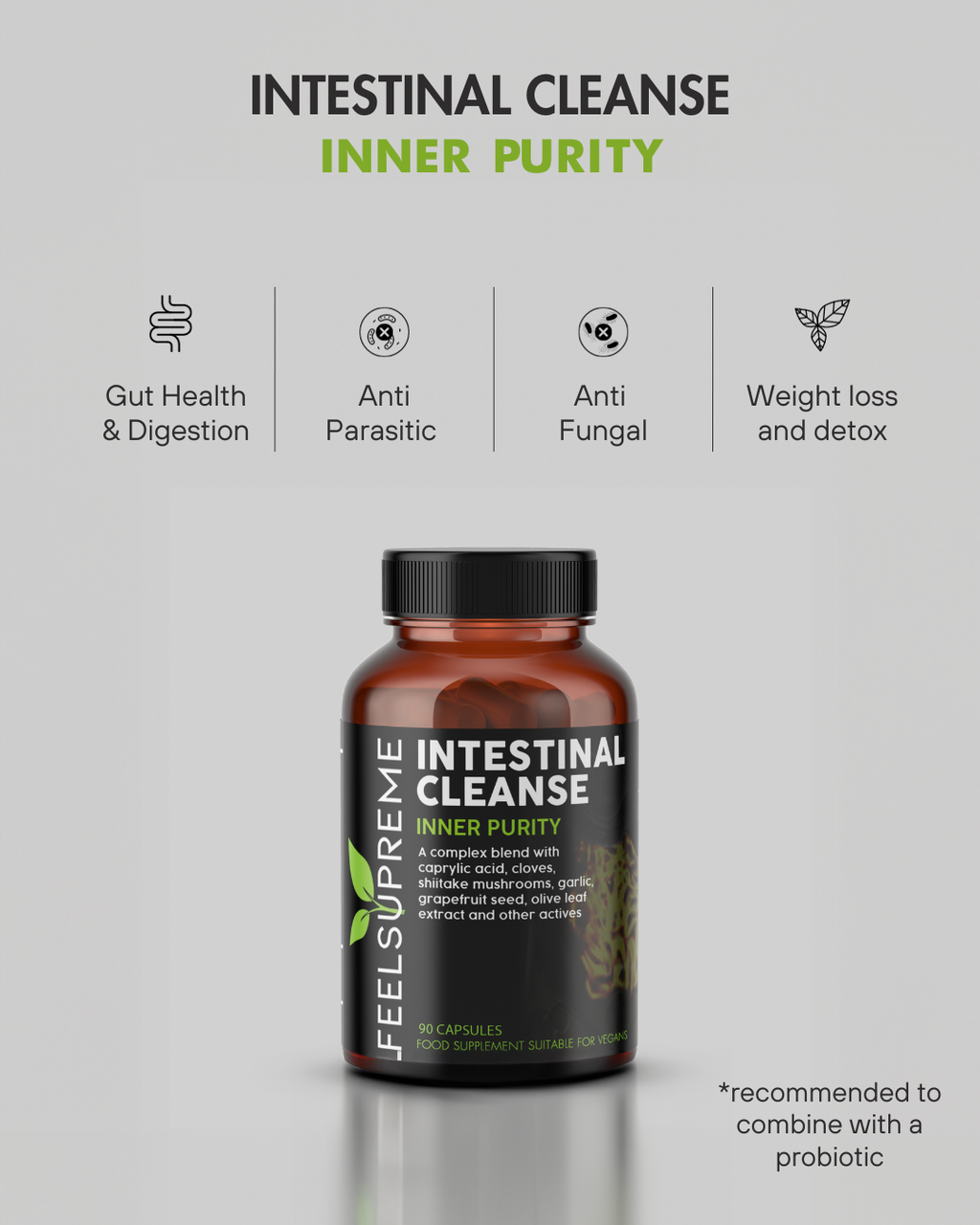 Intestinal Cleanse | Support Nutrient | Detox Formula – Refill for The Natural Colon Clense System